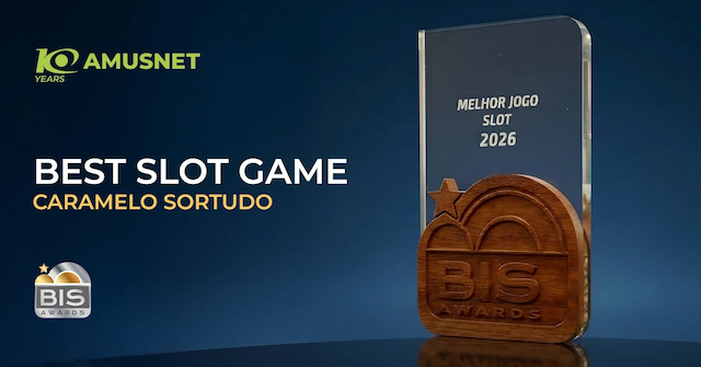 Caramelo Sortudo vence como Melhor Slot do Ano no BIS Awards 2026